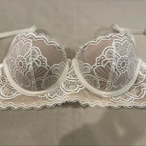 AERIE CORSET DEMI LACE BRA SIZE 32B